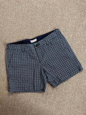 Merona Navy Printed Shorts
